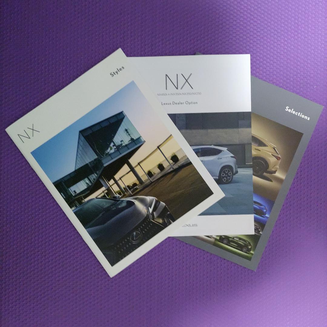 Lexus NX Catalog 3 Types Set