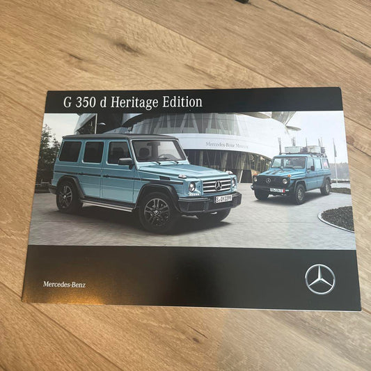 Mercedes-Benz G 350 d Heritage Edition