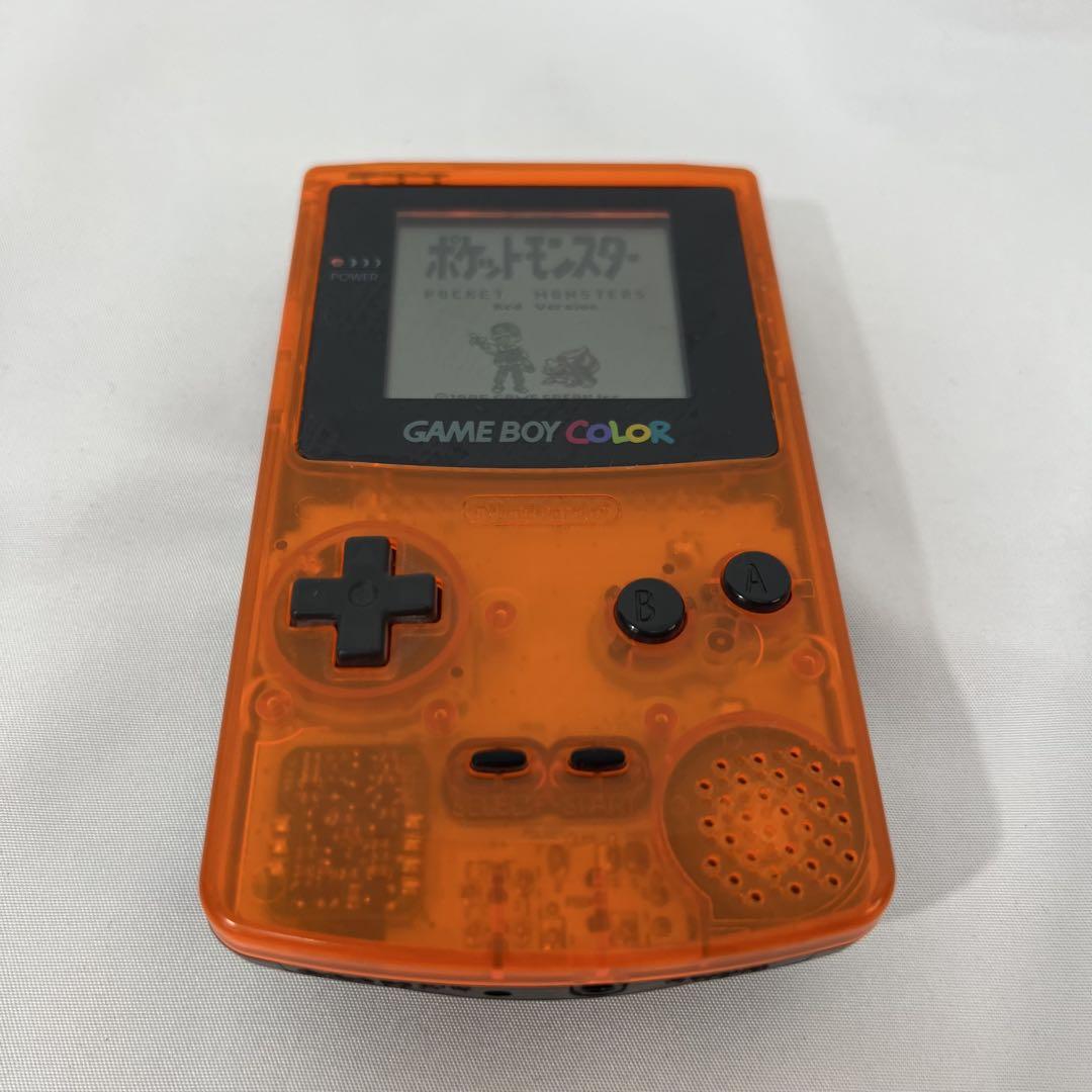 Nintendo Game Boy Color Daihatsu Hawks Limited Edition Clear Orange