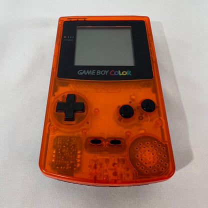 Nintendo Game Boy Color Daihatsu Hawks Limited Edition Clear Orange