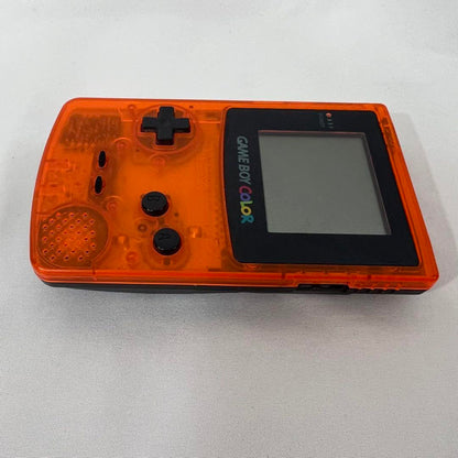 Nintendo Game Boy Color Daihatsu Hawks Limited Edition Clear Orange