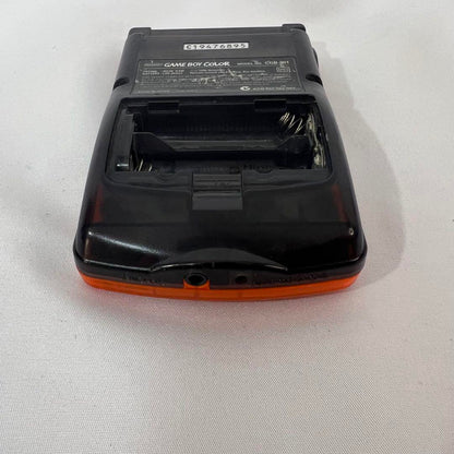 Nintendo Game Boy Color Daihatsu Hawks Limited Edition Clear Orange