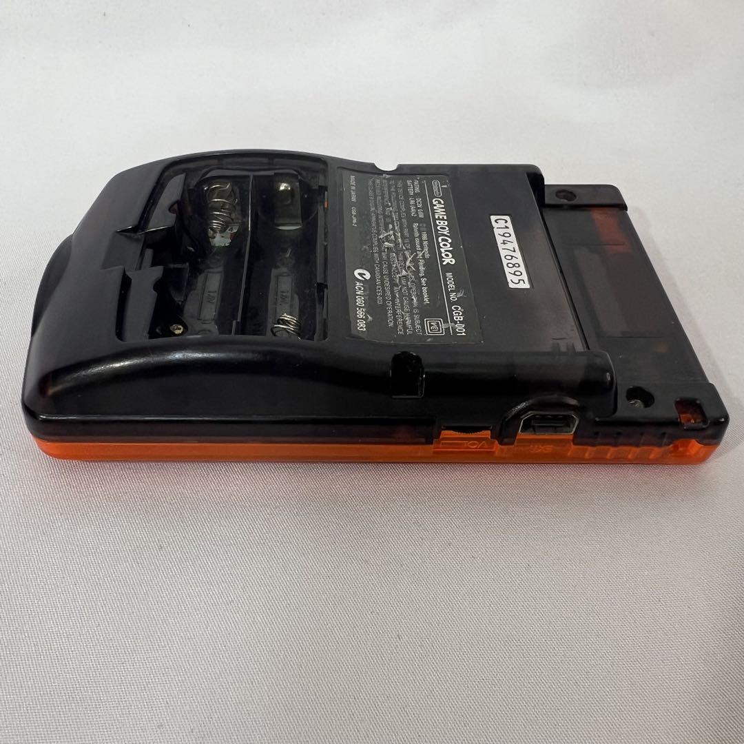 Nintendo Game Boy Color Daihatsu Hawks Limited Edition Clear Orange