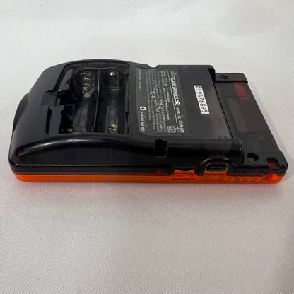 Nintendo Game Boy Color Daihatsu Hawks Limited Edition Clear Orange