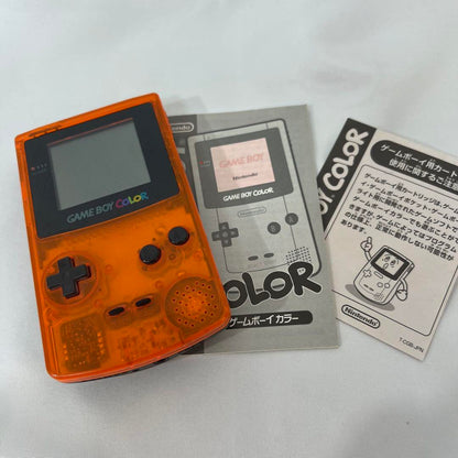 Nintendo Game Boy Color Daihatsu Hawks Limited Edition Clear Orange