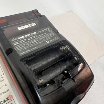 Nintendo Game Boy Color Daihatsu Hawks Limited Edition Clear Orange