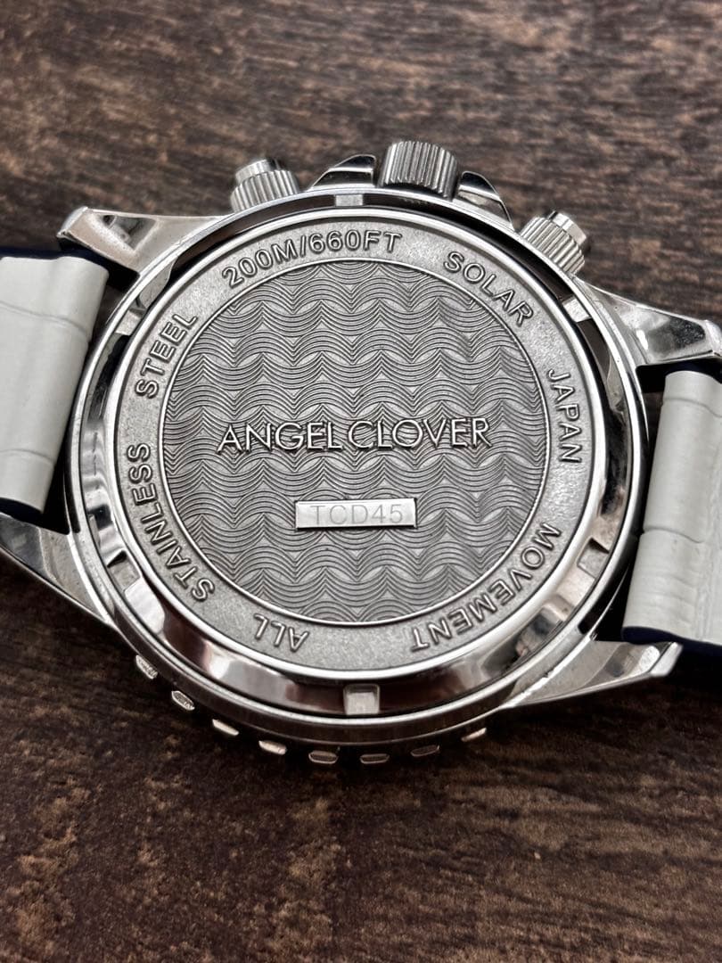 ANGEL CLOVER TCD45 Solar Watch