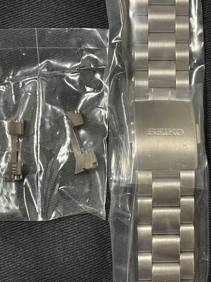 New Unused SEIKO Seiko Alpinist GMT Genuine Metal Band