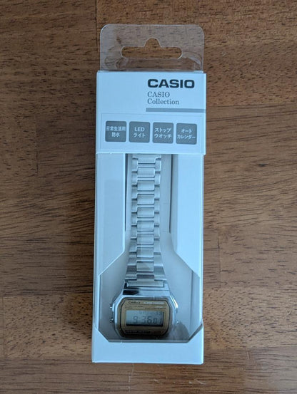 New CASIO Collection Web Limited Model A158WEA-9JH