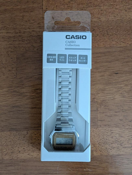 New CASIO Collection Web Limited Model A158WEA-9JH