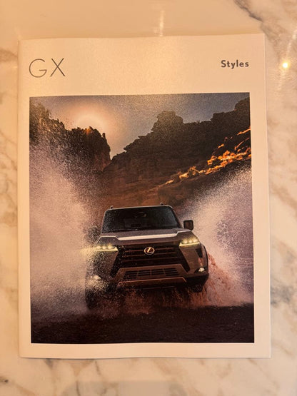 Lexus GX Style Guide Catalog 3-Set