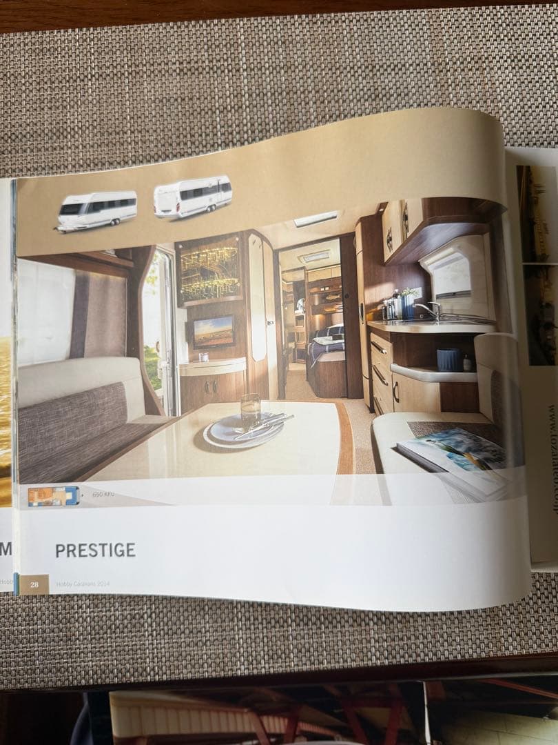 2014 Hobby Prestige Caravan Catalog