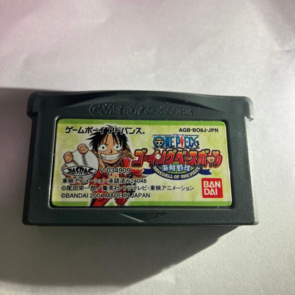 ONE PIECE Going Baseball Game Boy Advance Software