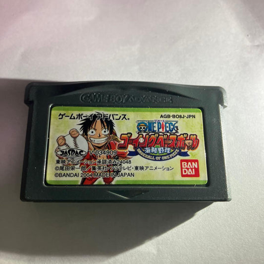 ONE PIECE Going Baseball Game Boy Advance Software