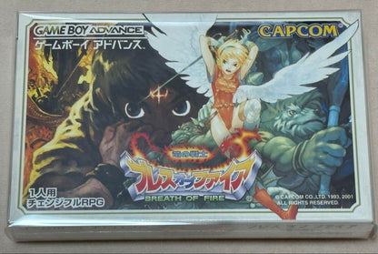 Breath of Fire Game Boy Advance New Sealed Shrink Wrapped
