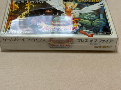 Breath of Fire Game Boy Advance New Sealed Shrink Wrapped