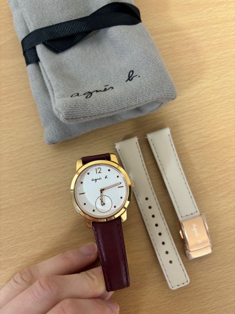 Agnes b Watch Agnes b Ladies Watch Red Watch Agnes b