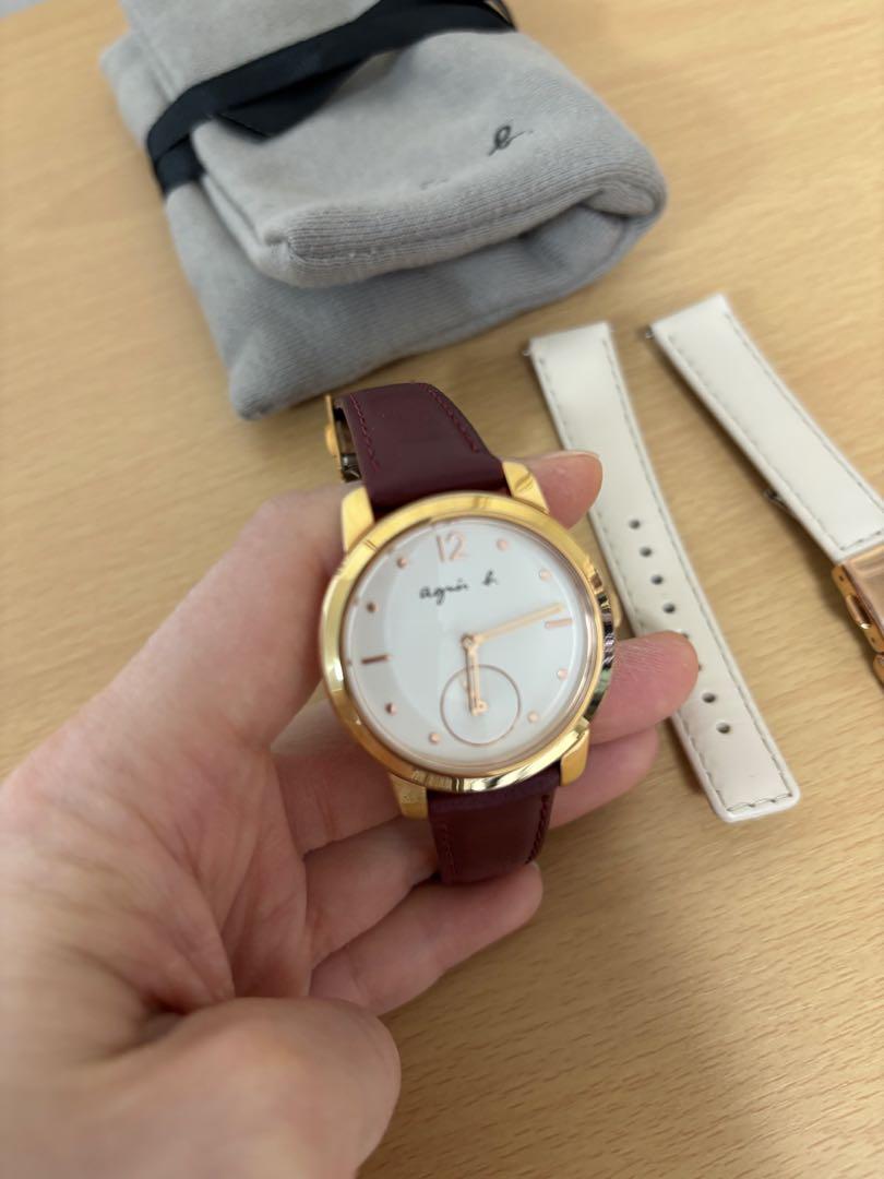 Agnes b Watch Agnes b Ladies Watch Red Watch Agnes b