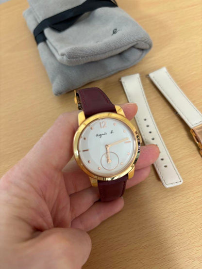 Agnes b Watch Agnes b Ladies Watch Red Watch Agnes b