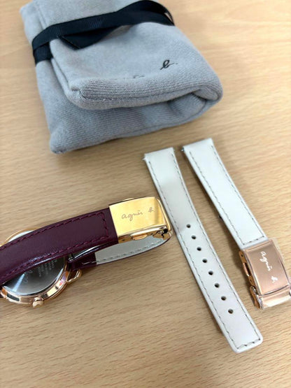 Agnes b Watch Agnes b Ladies Watch Red Watch Agnes b