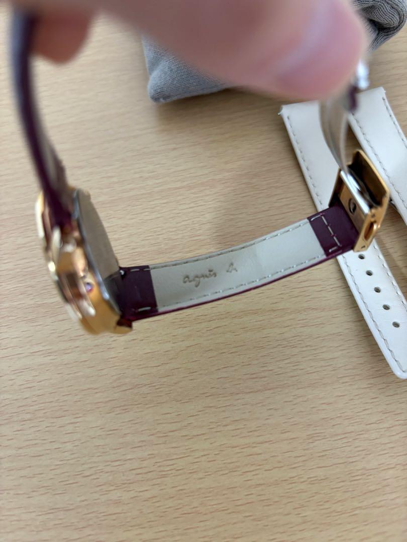 Agnes b Watch Agnes b Ladies Watch Red Watch Agnes b