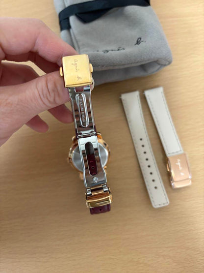 Agnes b Watch Agnes b Ladies Watch Red Watch Agnes b