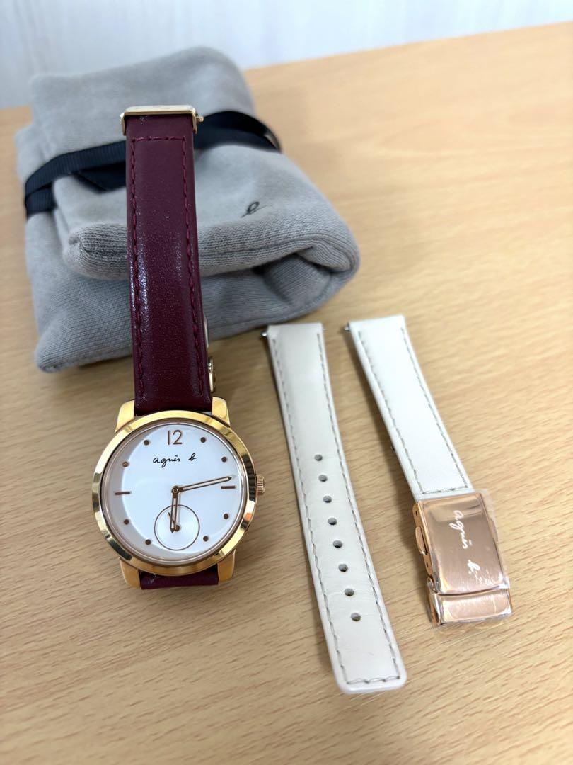 Agnes b Watch Agnes b Ladies Watch Red Watch Agnes b