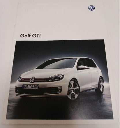 Volkswagen Golf GTI User Manual