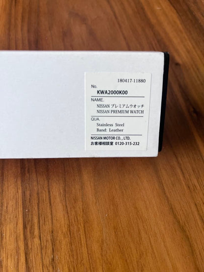 Nissan NISSAN Leather Watch Premium Watch