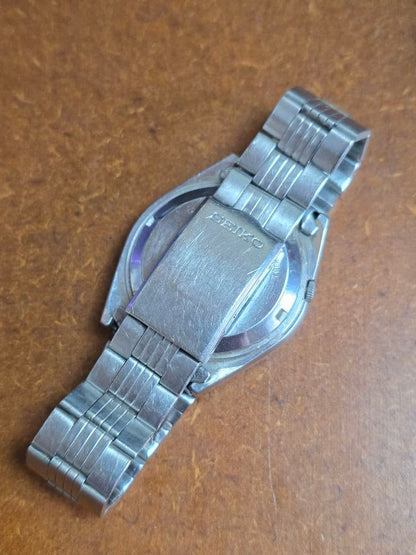 TM106 SEIKO 5 Automatic Winding Men's Watch _ Excellent Condition Working Condition