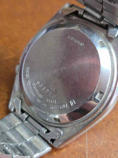 TM106 SEIKO 5 Automatic Winding Men's Watch _ Excellent Condition Working Condition