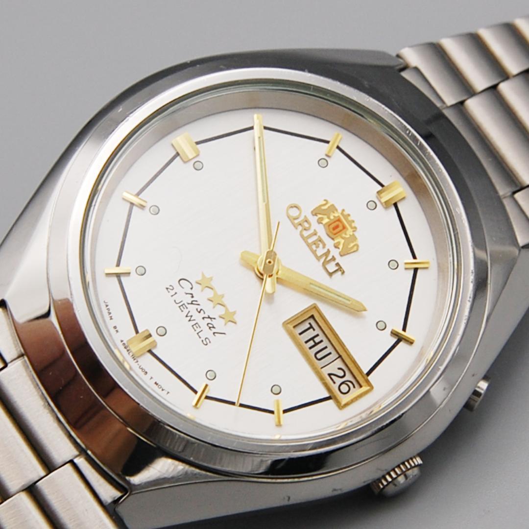 [Completed] Orient Three Star Automatic Watch Antique [Dead Stock]