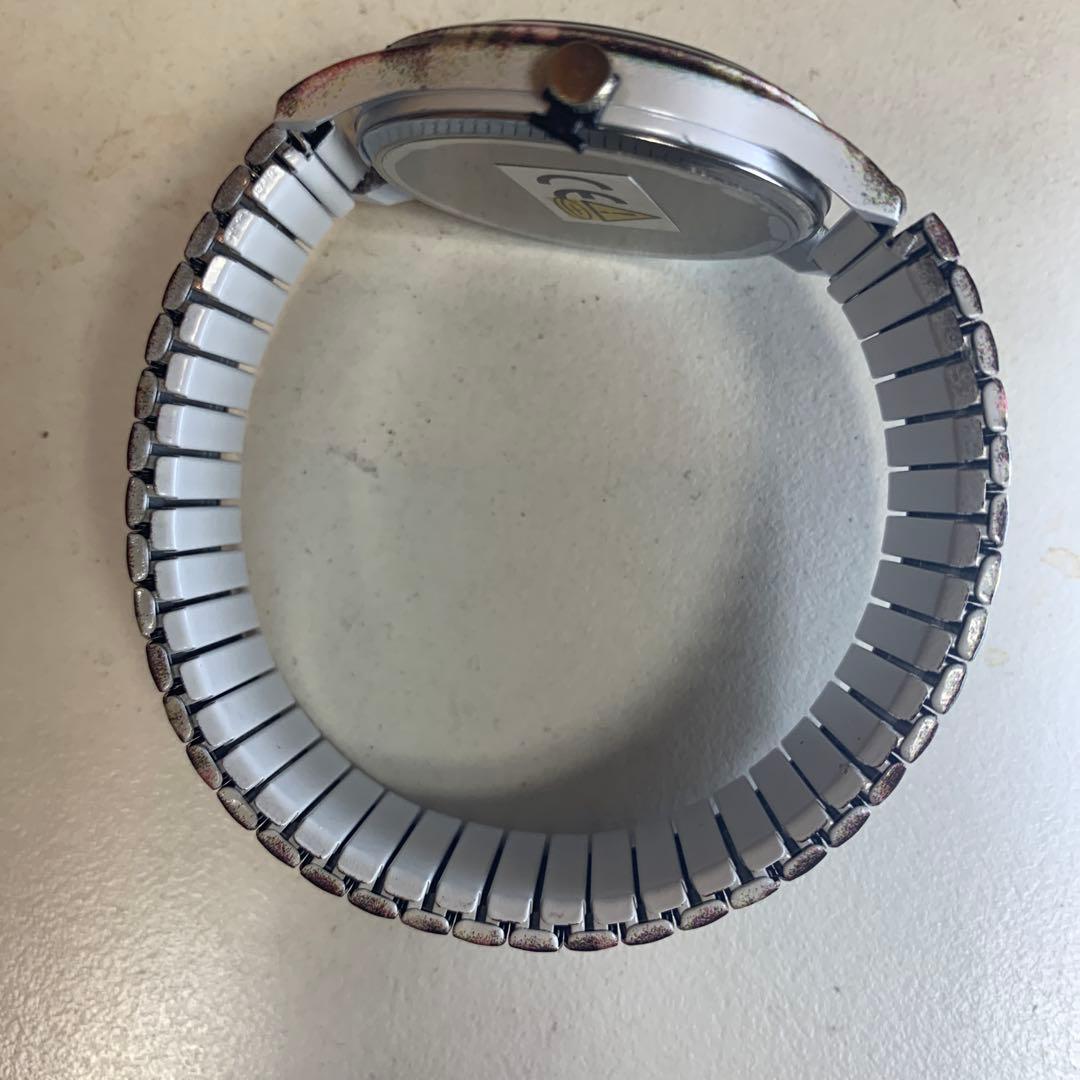 Ladies Watch Black Flower