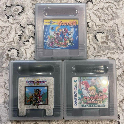 Action Confirmation Drakue I.I/Zelda's Legend/Mario 6 Gold Coins Game Boy