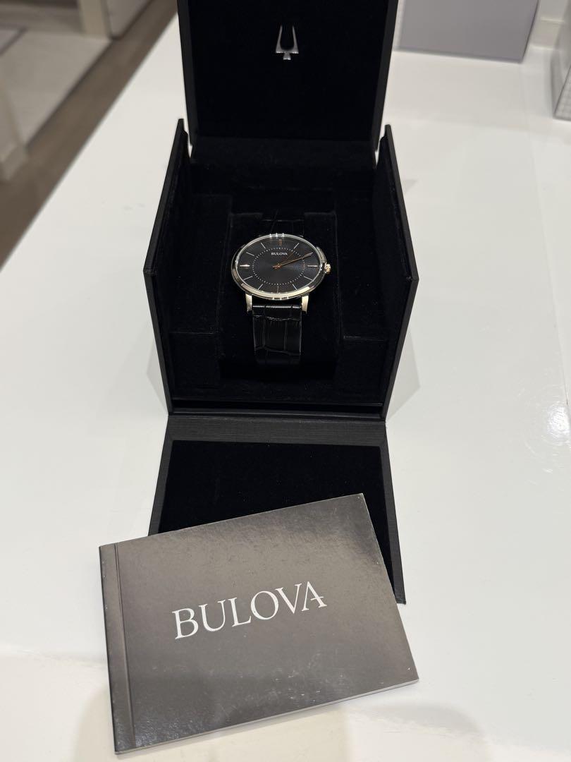 Bulova Automatic Watch Black 98A167
