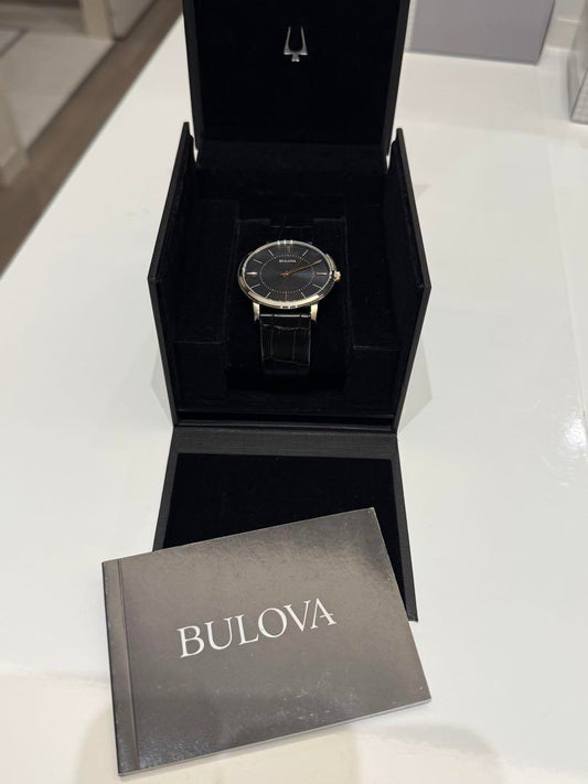 Bulova Automatic Watch Black 98A167