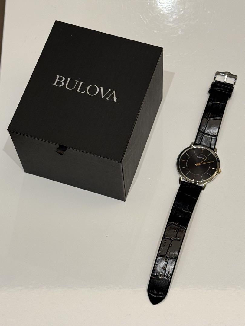 Bulova Automatic Watch Black 98A167