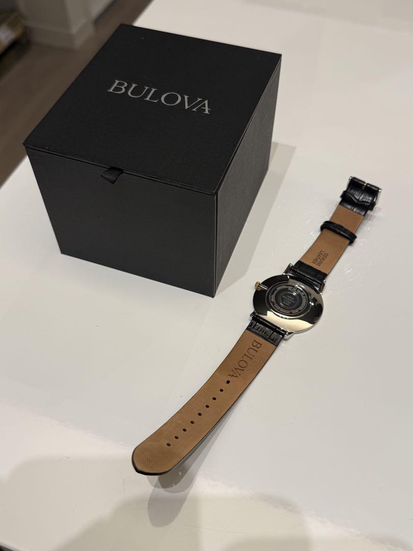 Bulova Automatic Watch Black 98A167