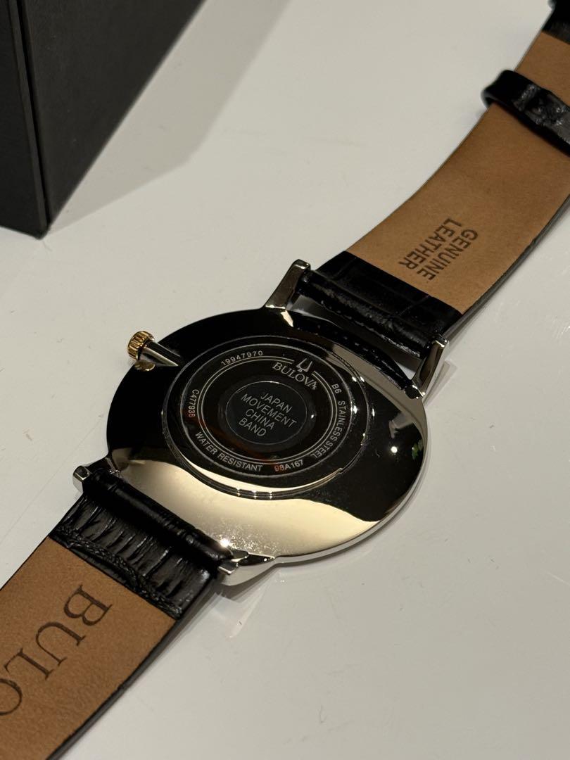 Bulova Automatic Watch Black 98A167