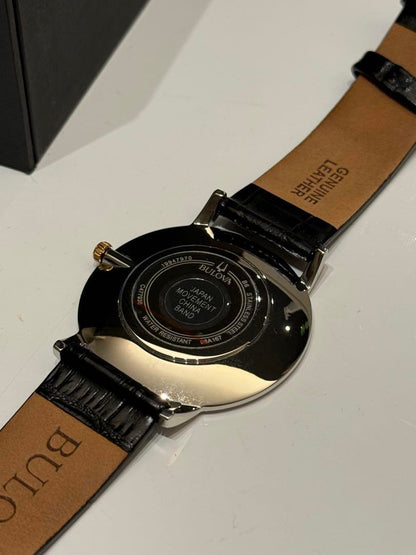 Bulova Automatic Watch Black 98A167