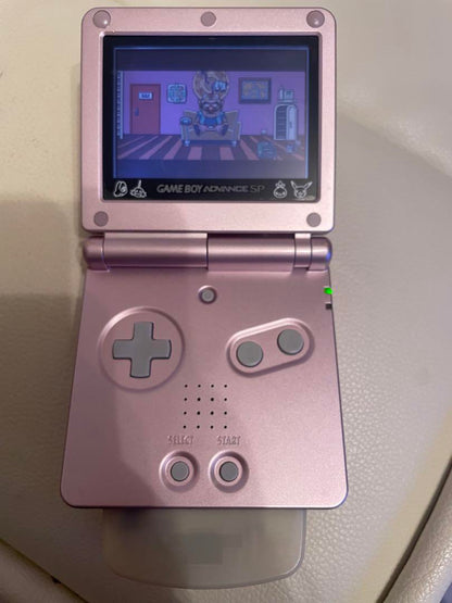Nintendo Game Boy Advance SP Around Made in Wario