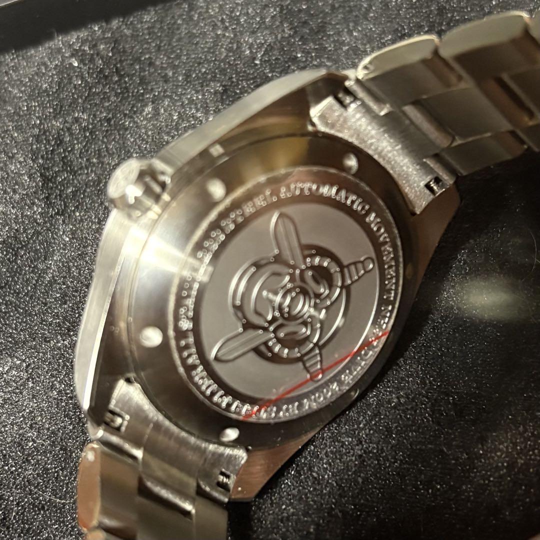 STEELFLIER Omega Seamaster Homage NH35 Broad Arrow Automatic