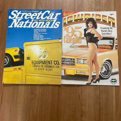 Street Car Nationals and Lowrider 95 Calendar Set