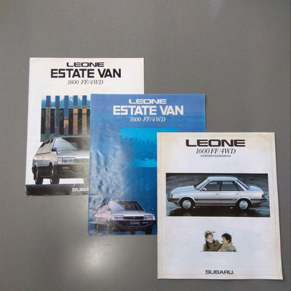 Subaru Leone Catalog 6 volumes