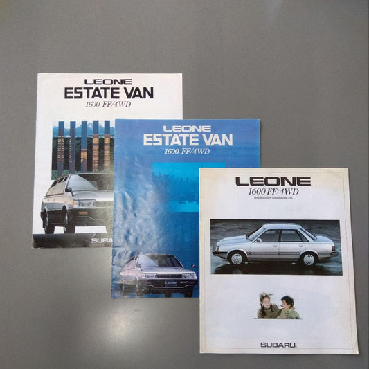 Subaru Leone Catalog 6 volumes