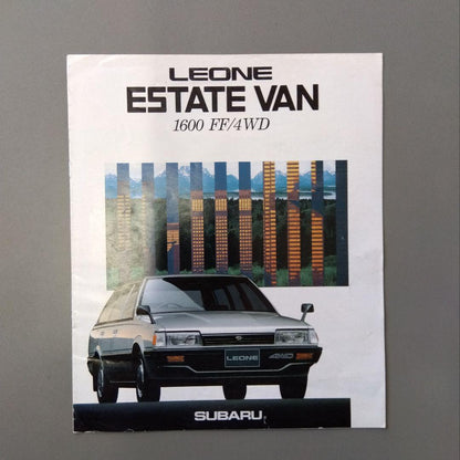 Subaru Leone Catalog 6 volumes