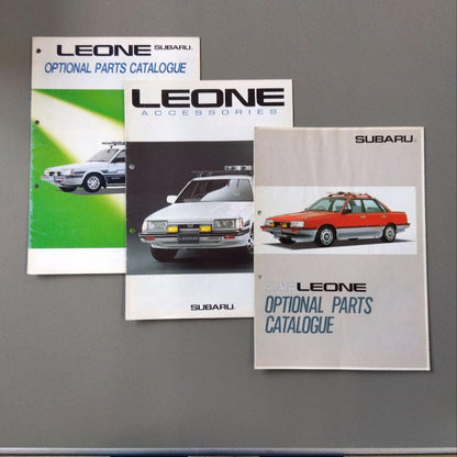 Subaru Leone Catalog 6 volumes