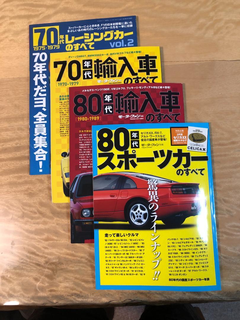 70s and 80s Imported and Sports Cars Magazine Set