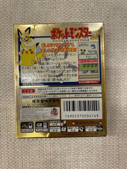 Pokémon Gold Game Boy Color