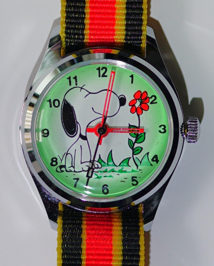 No.2 Snoopy Winding Watch Nylon Band